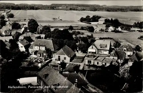 Ak Hellendoorn Overijssel, Panorama met berggezicht