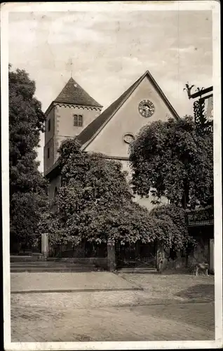 Ak Waldmichelbach Wald Michelbach im Odenwald Hessen, Ev. ref. Kirche