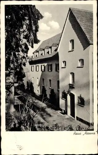 Ak Neckargemünd am Neckar, Haus Hanna, Fremdenheim