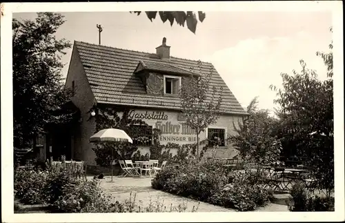 Ak Mainz Kastel Wiesbaden in Hessen, Gaststätte Halber Mond, Elisabethenstraße 18