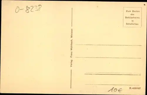 Ak Schellerhau Altenberg im Erzgebirge, Schülerheim Realgymnasium zu Meissen