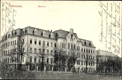 Ak Grimma in Sachsen, Seminar