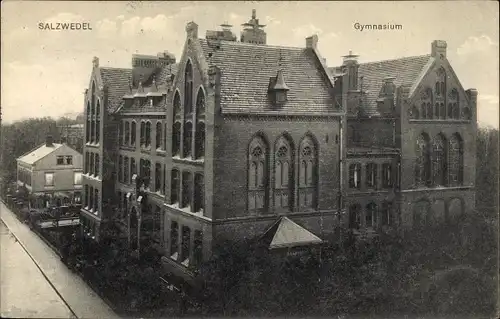 Ak Salzwedel in der Altmark, Kgl. Gymnasium