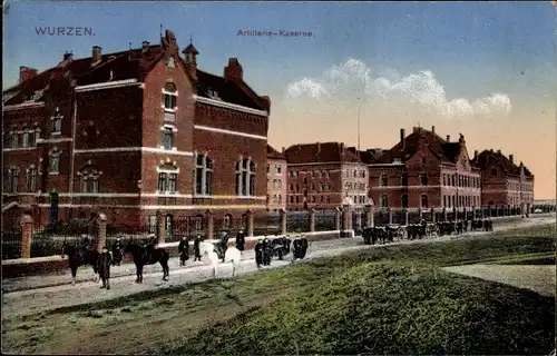 Ak Wurzen in Sachsen, Artillerie Kaserne