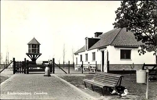 Ak Zaandam Zaanstad Nordholland, Kinderboerderij