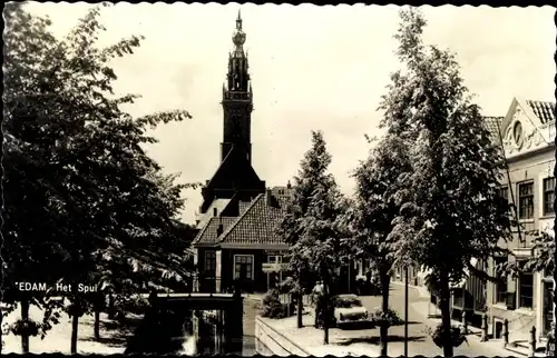 Ak Edam Volendam Nordholland Niederlande, Het Spui