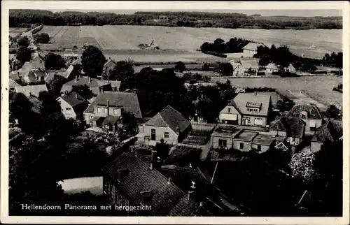 Ak Hellendoorn Overijssel, Panorama met berggezicht