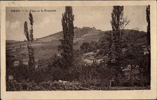 Ak Firmy Firmi Aveyron, Le Vigne et la Rouquette