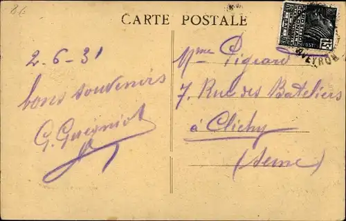 Ak Firmy Firmi Aveyron, Le Vigne et la Rouquette