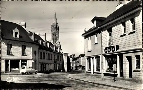 Ak Caumont L´Éventé Calvados, Rue Saint Martin