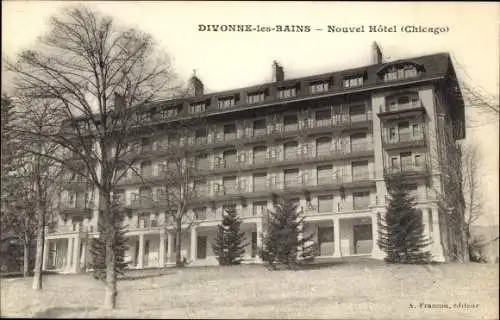 Ak Divonne les Bains Ain, Nouvel Hotel