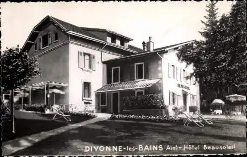 Ak Divonne les Bains Ain, Hotel Beausoleil
