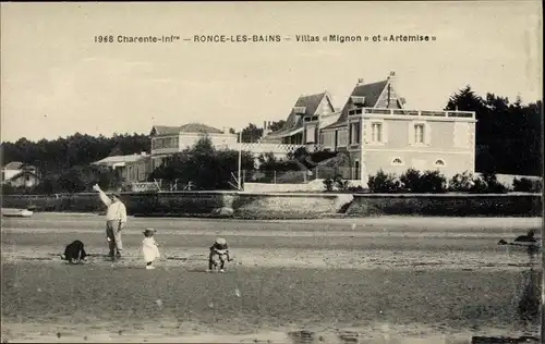Ak Ronce les Bains Charente Maritime, Villas Mignon et Artemise