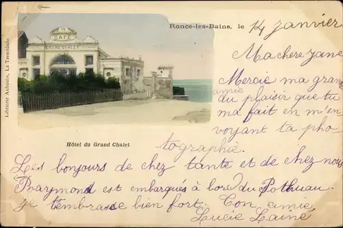 Ak Ronce les Bains Charente Maritime, Hotel du Grand Chalet