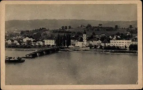 Ak Aschach an der Donau Oberösterreich, Blick auf den Ort
