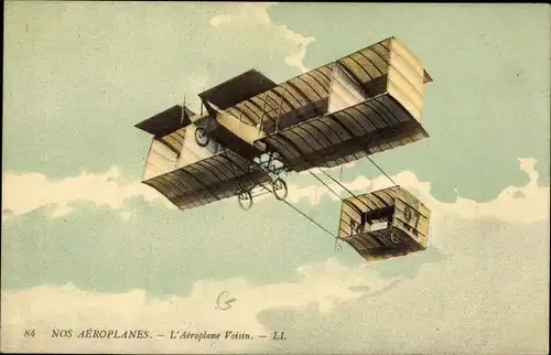 Ak Nos Aeroplanes, Biplan Voisin