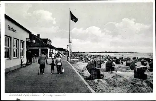 Ak Kellenhusen, Strandpromenade