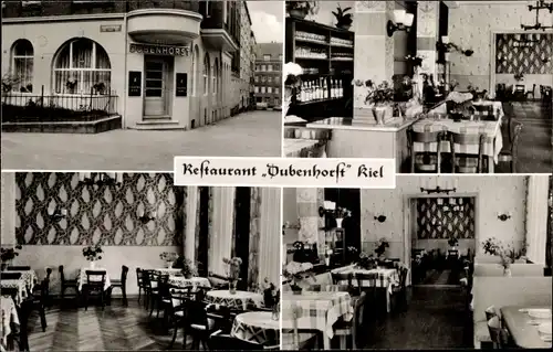 Ak Hansestadt Kiel, Restaurant Dubenhorst