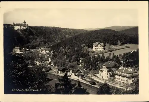 Ak Rosenburg Mold in Niederösterreich, Blick auf die Stadt