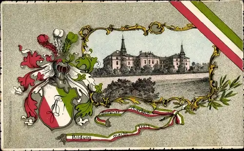 Studentika Wappen Ak Auerbach im Vogtland, Seminar