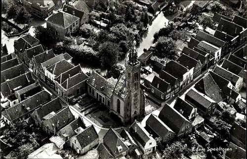 Ak Edam Volendam Nordholland Niederlande, Speeltoren