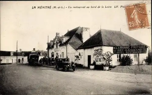 Ak La Ménitré Maine et Loire, Restaurant A la Bonne Friture, Autos