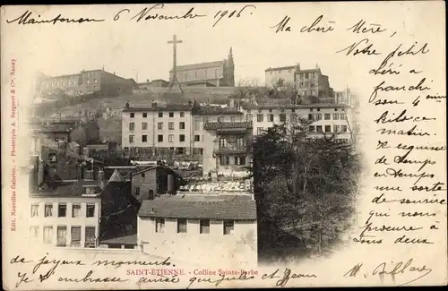 Ak Saint Étienne Loire, Colline Sainte Barbe