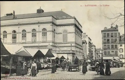 Ak Saint Étienne Loire, Le Theatre