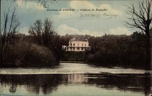 Ak Cognac Charente, Chateau de Bagnolet
