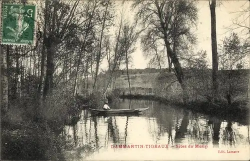 Ak Dammartin sur Tigeaux Seine et Marne, Sites du Morin