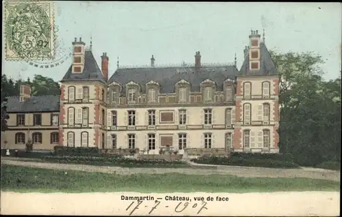 Ak Dammartin Seine et Marne, Le Chateau