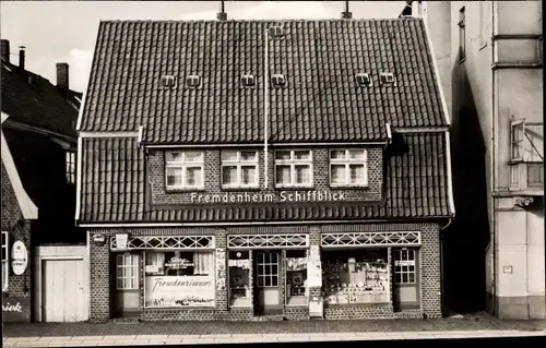 Ak Nordseebad Cuxhaven, Haus Schiffblick, Außenansicht