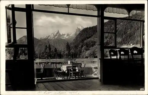 Ak Berchtesgaden in Oberbayern, Böcklweiher