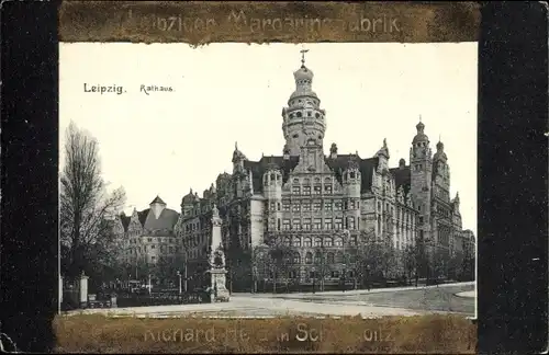 Ak Leipzig in Sachsen, Rathaus