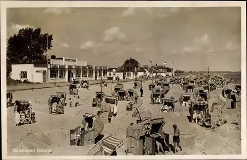 Ak Ostseebad Dahme in Holstein, Strandleben