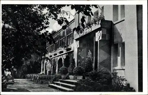 Ak Bredenscheid Stüter Hattingen an der Ruhr, Haus Friede, Erholungsheim, Portal