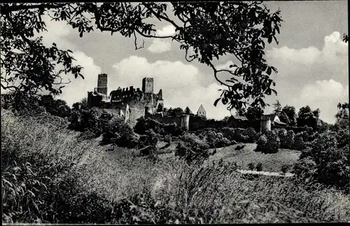 Ak Rötteln Haagen Lörrach in Baden Württemberg, Schlossruine