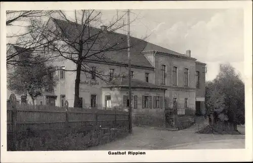 Ak Rippien Bannewitz Sachsen, Gasthof