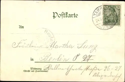 Litho Tambach Dietharz im Thüringer Wald, Spitterfall, Ortschaft mit Landschaftsblick