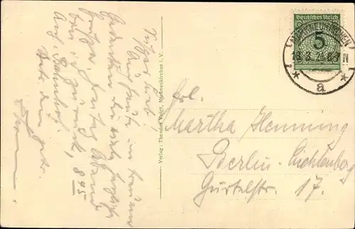 Ak Markneukirchen im Vogtland, Totalansicht der Ortschaft