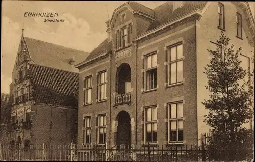 Ak Enkhuizen Nordholland Niederlande, Weeshuis