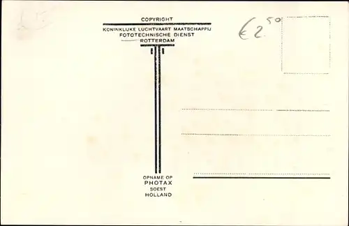 Ak Hilversum Nordholland, Vogelvlucht