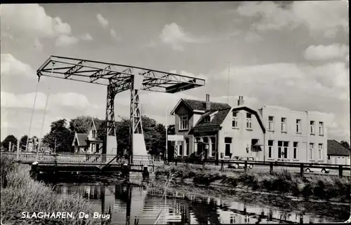 Ak Slagharen Overijssel, De Brug