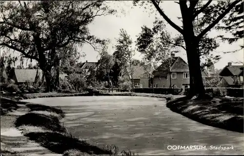 Ak Ootmarsum Twente Overijssel Niederlande, Stadtpark