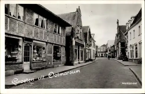 Ak Ootmarsum Twente Overijssel Niederlande, Marktstraat