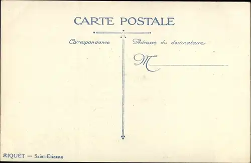 Ak Saint Étienne Loire, Monument Dorian