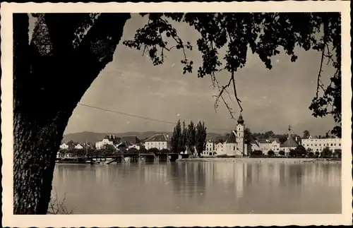 Ak Aschach an der Donau Oberösterreich, Blick auf den Ort