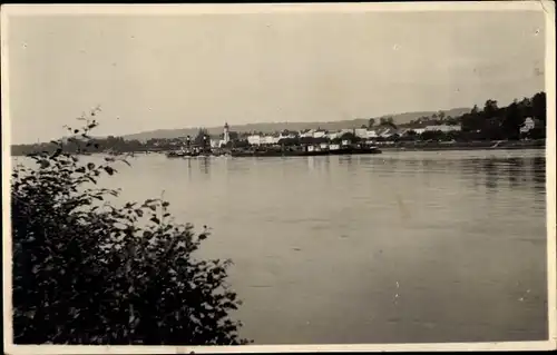 Foto Ak Aschach an der Donau Oberösterreich, Fernblick zum Ort