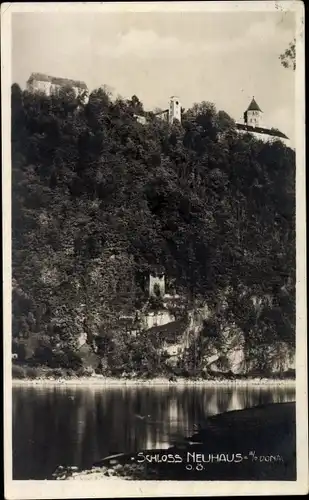 Ak Oberösterreich, Schloss Neuhaus an der Donau