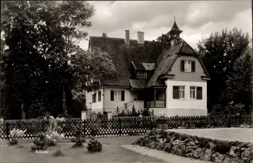 Ak Riederau Dießen am Ammersee Oberbayern, Genesungsheim, Altbau